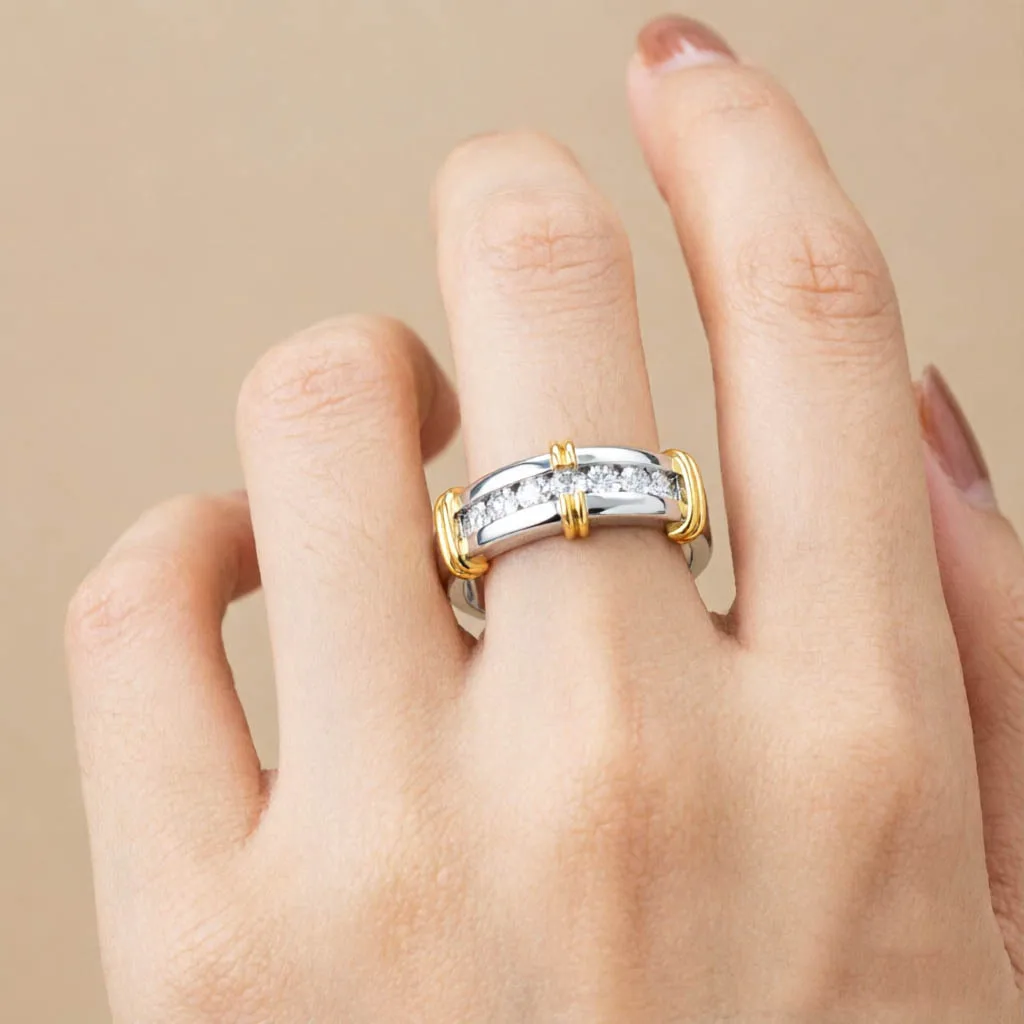 

Szjinao Real 925 Sterling Silver Moissanite Ring Women Wedding Promise Diamond Rings Designer Luxury Gold Plated Dubai Jewellery