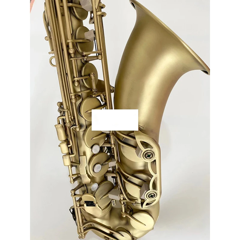 

B flat professional Tenor saxophone European matte craft engraving classic pattern professional-grade tone jazz instrument