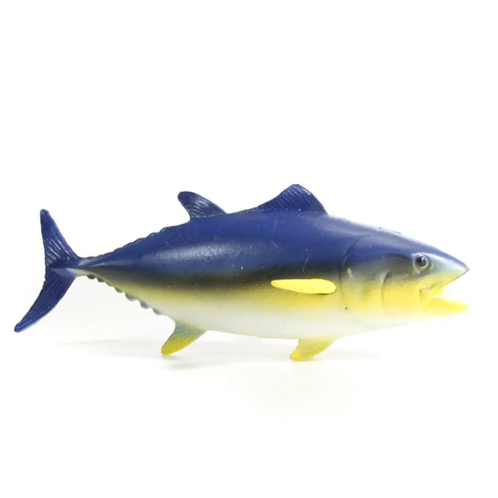 

Simulation Fish Blue Color Realistic Design Decorative Fish Figure Childrens Room Decor Ocean Animal Creative Learning
