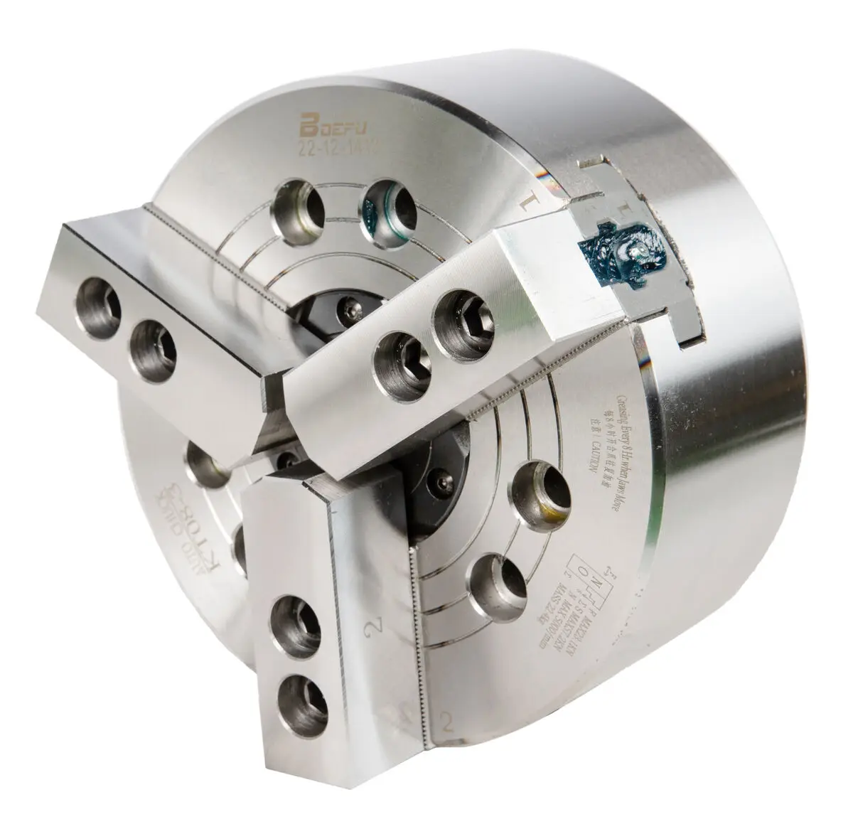 

Factory Steel 250mm 3 Jaw Hydraulic/Pneumatic CNC Lathe Chuck
