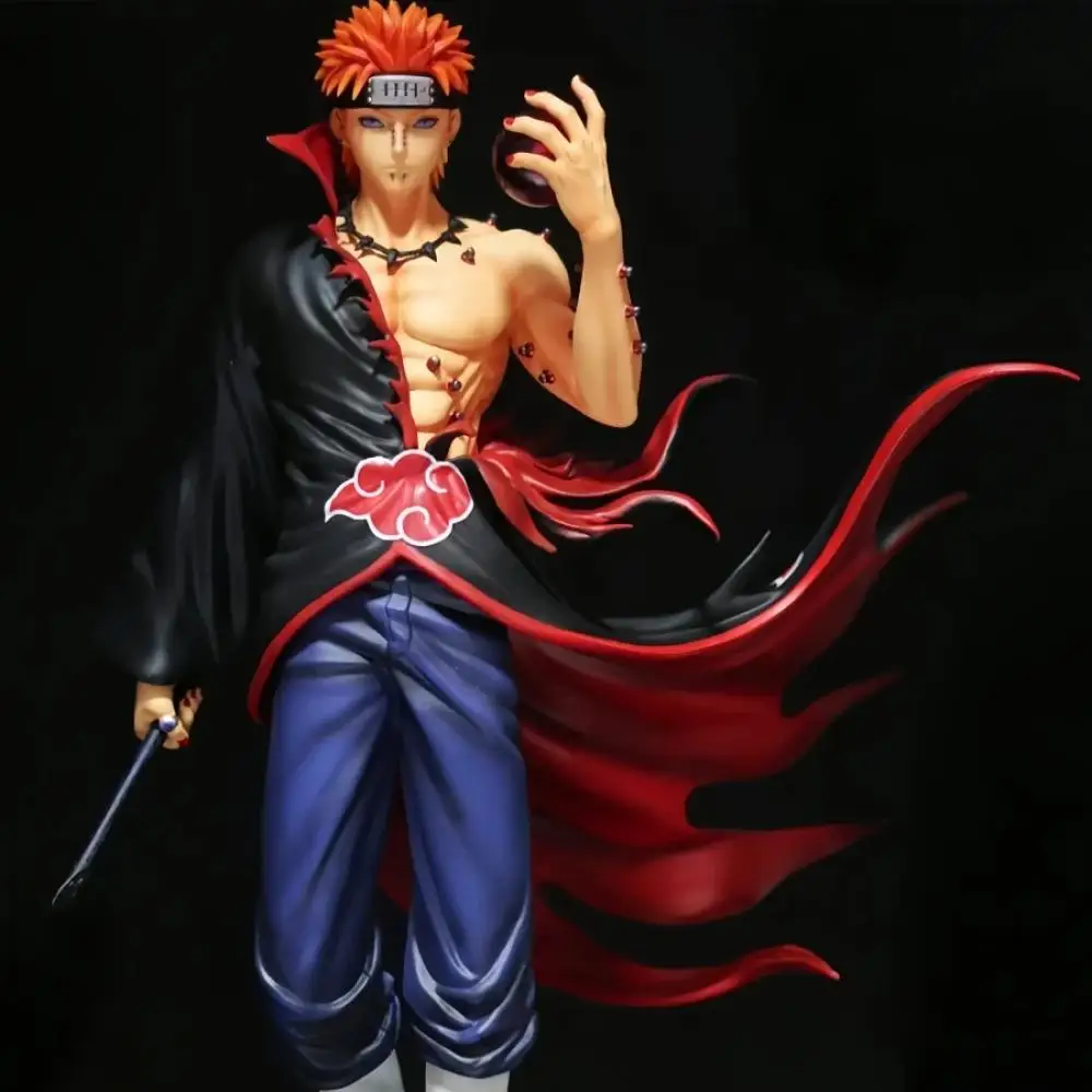 22Cm Hot Anime Naruto Figure Pain Standing Pvc Action Figures Model Handsome Statue Anime Collectibles Doll Christmas Present