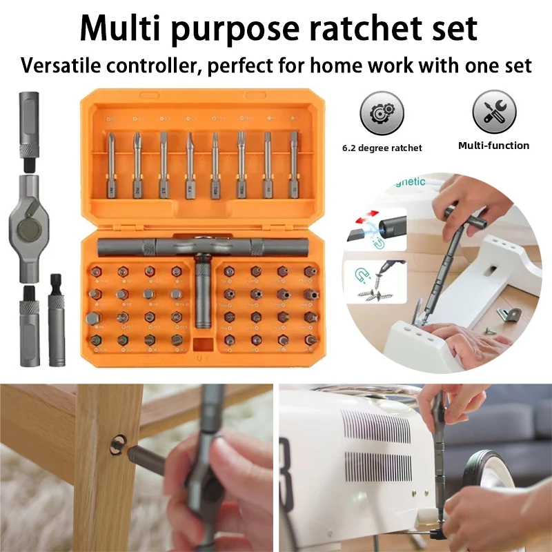 

Multi functional screwdriver set, precision maintenance tool set with magnetic screwdriver head, professional maintenance tool