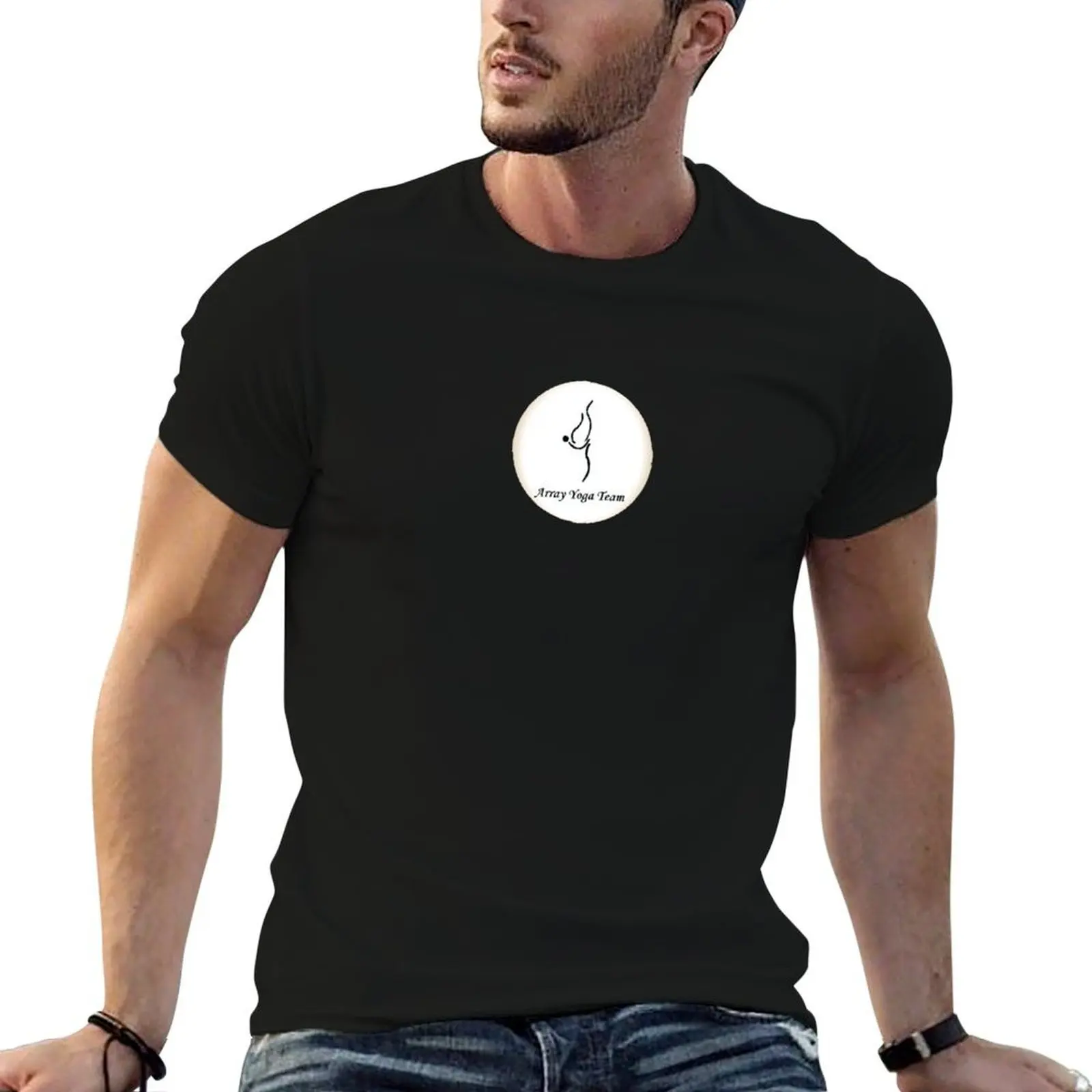 Array Yoga Team T-Shirt oversized t shirt customs design your own t shirts for men cotton