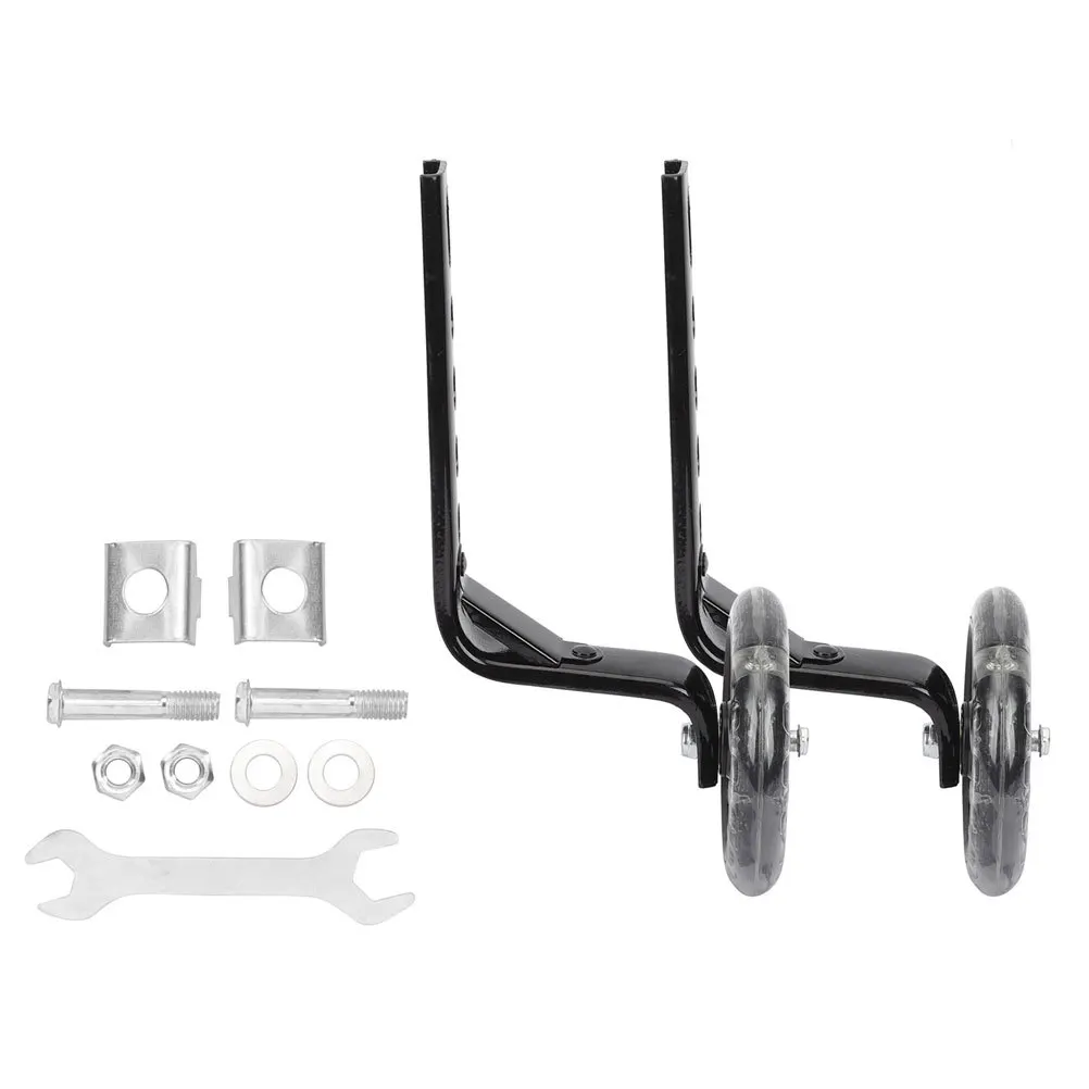 

2Pcs Wear-Resistant Training Wheel for Children Bicycles Stable Heavy Duty Support Easy Installation Bike Training Wheel