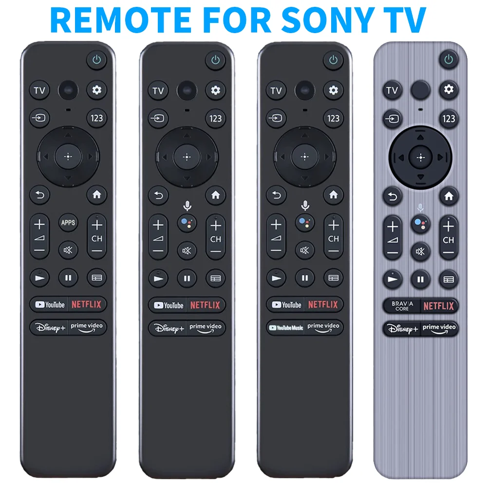 Replacement RMF-TX800U 800P 900U Voice Remote Control Compatible with Sony Smart TV