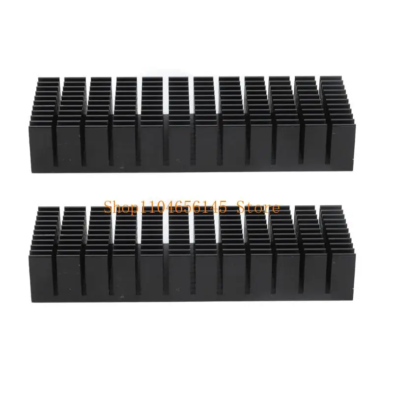 

652F Heavy Duty Aluminum Heat Sink 120Mm Length 40Mm Width 20Mm Height For Thermals Management