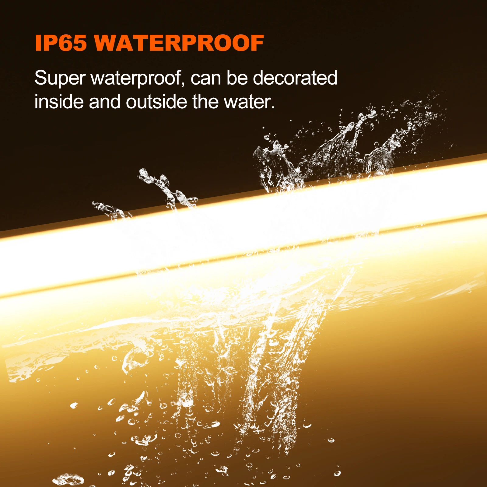 320LEDs/m COB LED Strip Light 12V 24V Waterproof Outdoor Decorations Indoor Decor 0.5-20M Linear Lighting Flexible Neon Lights