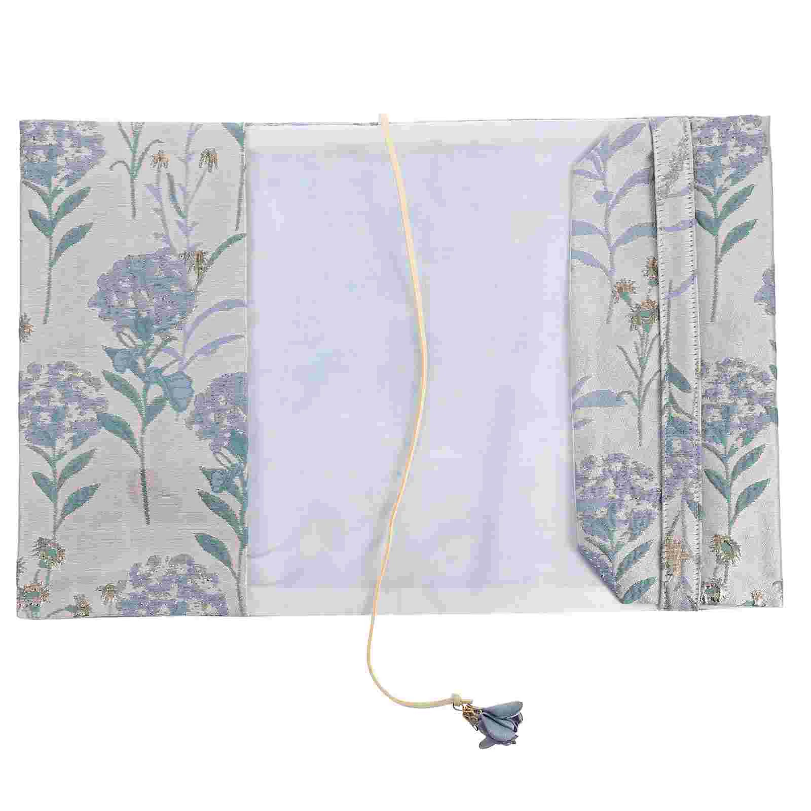 Handmade Cloth Book Cover Protector for Students Note Scrapbook Decorative Sleeve Books Manual Stylish