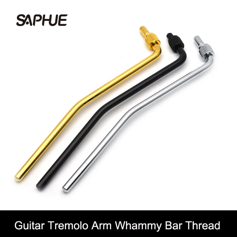 

5 шт. черный/хромированный/золотой 6 мм (M6) ввинчивающаяся резьба для электрогитары тремоло с рычагом Whammy Bar