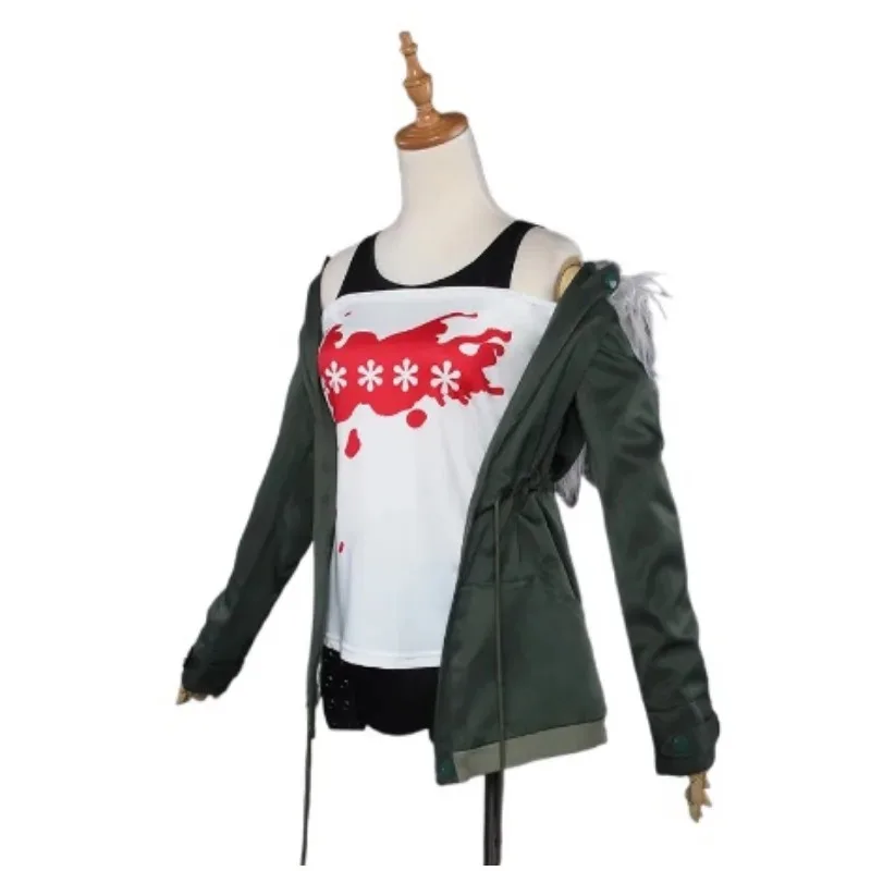 

Futaba Sakura Game 5 Costume Women halloween Full Set P5 Uniform Suit Casual Coat Jacket Shirt anime cosplayc;8,k'5;h.