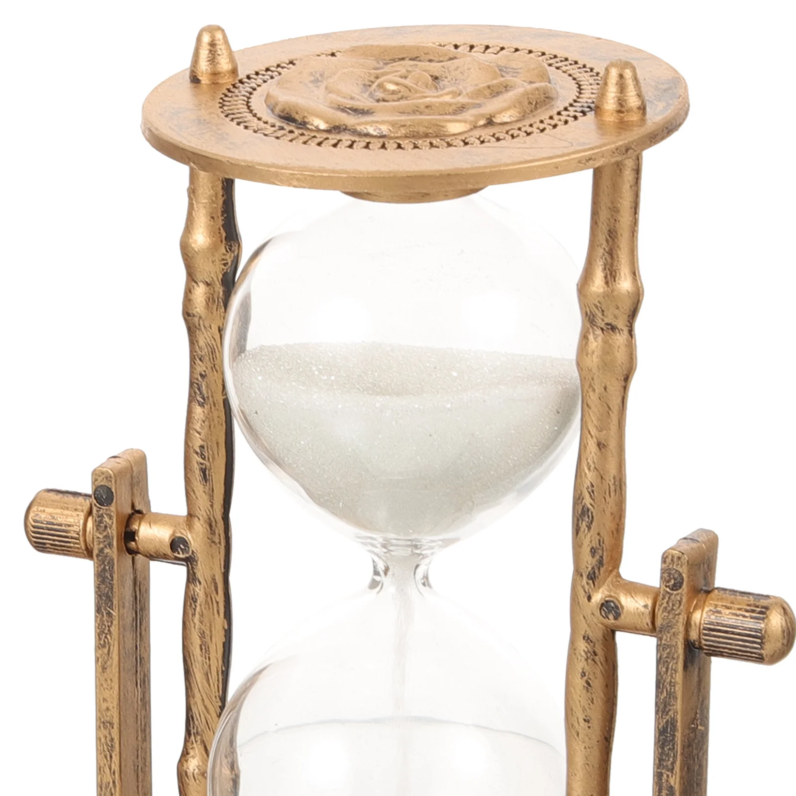 

Vintage Sand Clock Decor Lighthouse Design Retro Desktop Hourglass For Home Office Living Room Table Centerpiece Craft Ornament