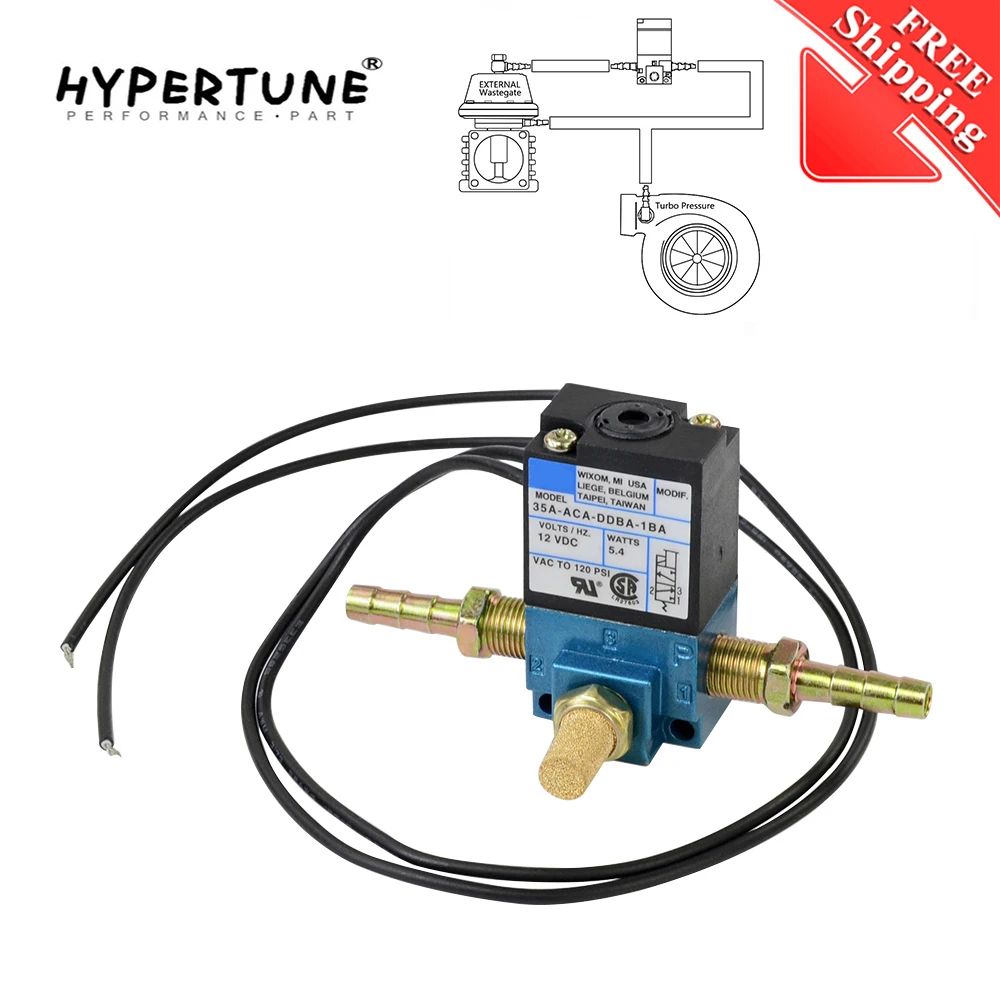 3 Port Electronic Boost Control Solenoid Valve 35A-ACA-DDBA-1BA With Brass Silencer HT-ECU05