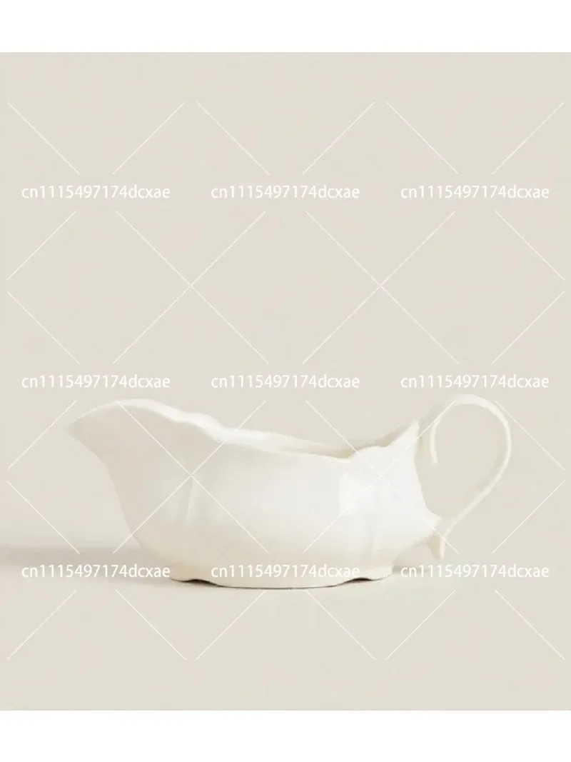Convex Detail Ceramic Soy Sauce Pot, Kitchen Seasoning Dispenser for Soy Sauce, Vinegar & Oil view 6