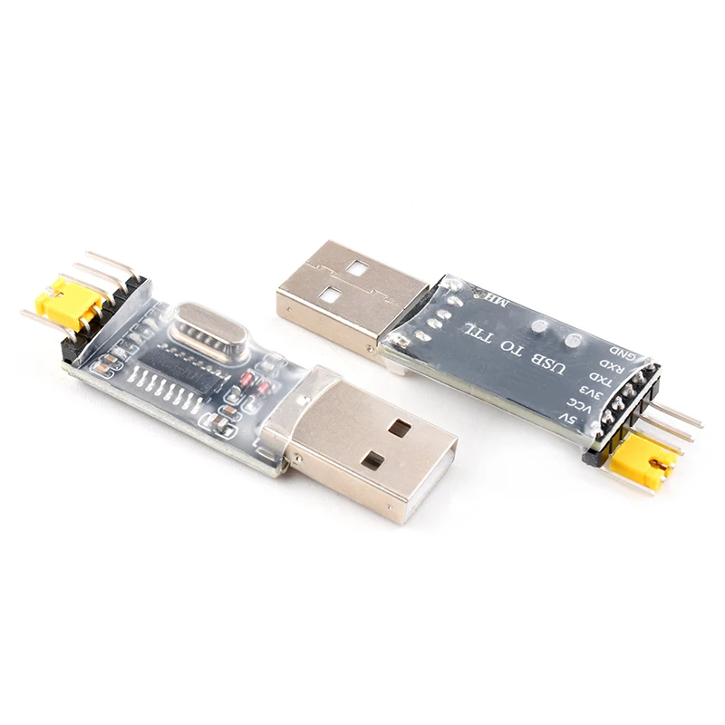 Snvi CH340G USB-zu-TTL-Konverter UART-Modul 3.3V 5V Schalter USB-TTL-Seriell-Adapter Downloader mit DuPont-Kabel für STC ESP8266 – Detail 4