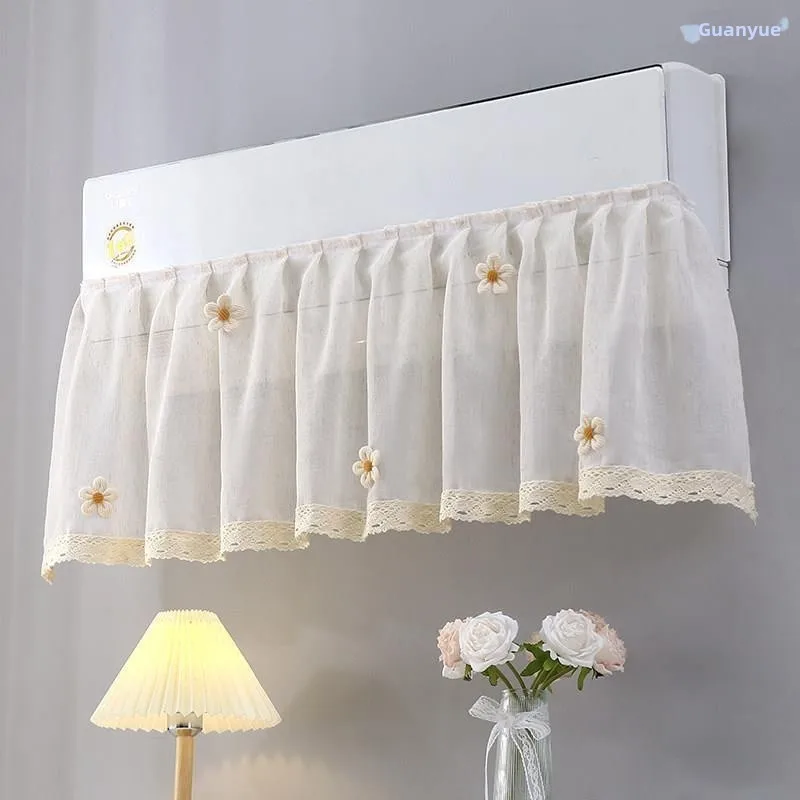 New Wall-Mounted Air Conditioner Cover Windproof Baby Shield Curtain Postpartum Dustproof Protection New Design Home Fabric