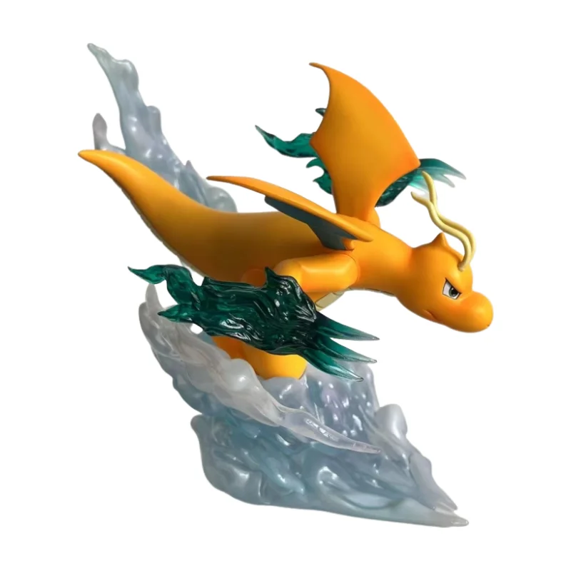 17cm Pokemon Dragonite Dragon Claw Anime Figurka Model Gk Statua Dzieci Kolekcja Dekoracja Pulpitu Ozdoba Zabawki Prezenty