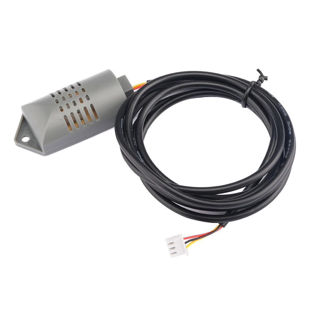 AM2120 Temperature And Humidity Sensor Probe With Case 1M/1.5 M Extension Cable 4 Wire 20m Long Transmission Distance