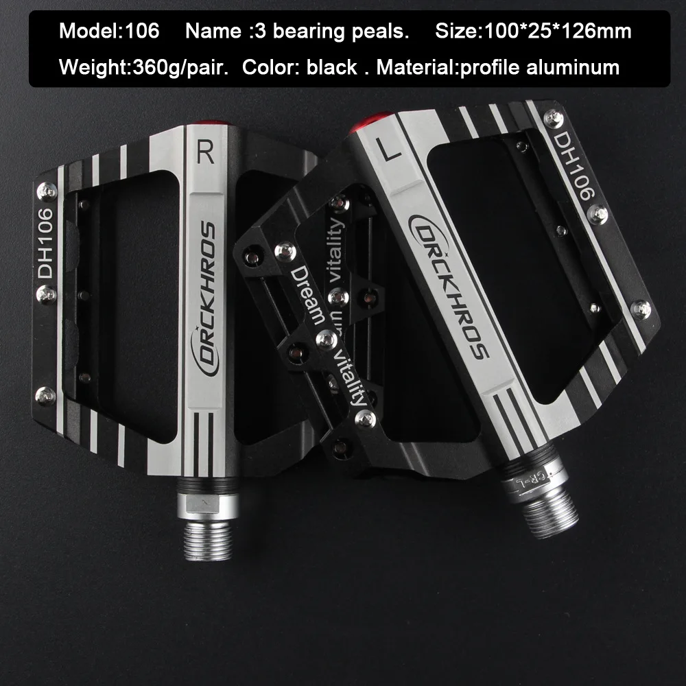 

Mountain bicycle pedal aluminum alloy 3 Peilin pedal bicycle pedal bicycle accessories