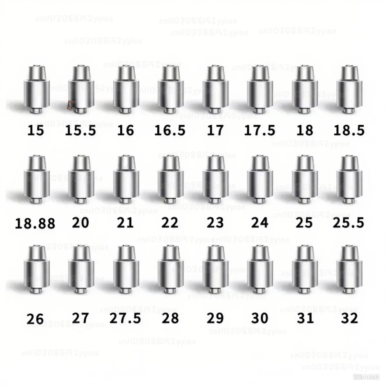 1 Piece Stainless Steel Hole Puncher, 16.5/17.5/18/25 in Size, Original Radar Drilling Vehicle Modification, No Burrs