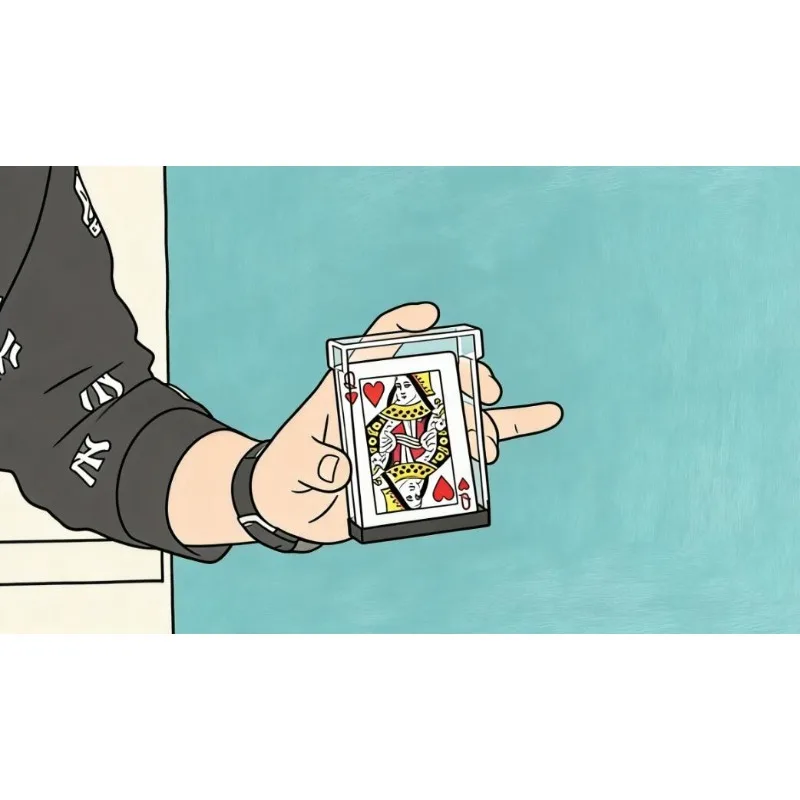 

Магическая коробка Insta Box от Taiwan Ben - для мгновенного исчезновения карт и появления, иллюзия для сцены и крупного плана, трюк для ментализма, для профессиональных фокусников