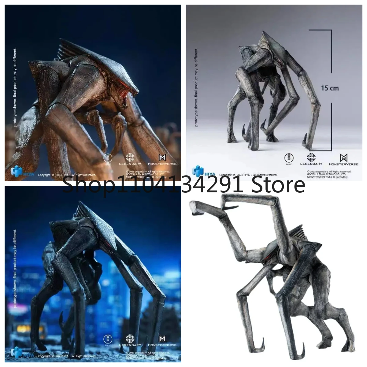 

Original HIYA Exquisite Basic MUTO 2014 Edition 15cm Classic Collectible Action Figure Birthday Gift Model Figurine