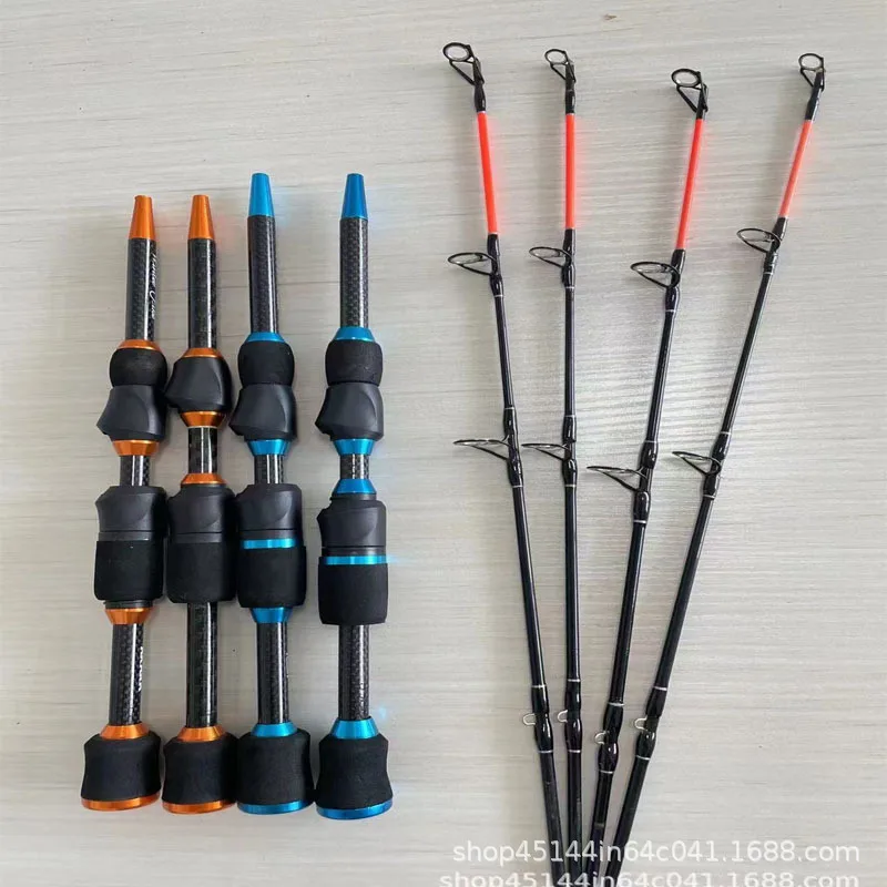Compact Carbon-Fiber Ice Fishing Rod Section Extra-Hard Cm