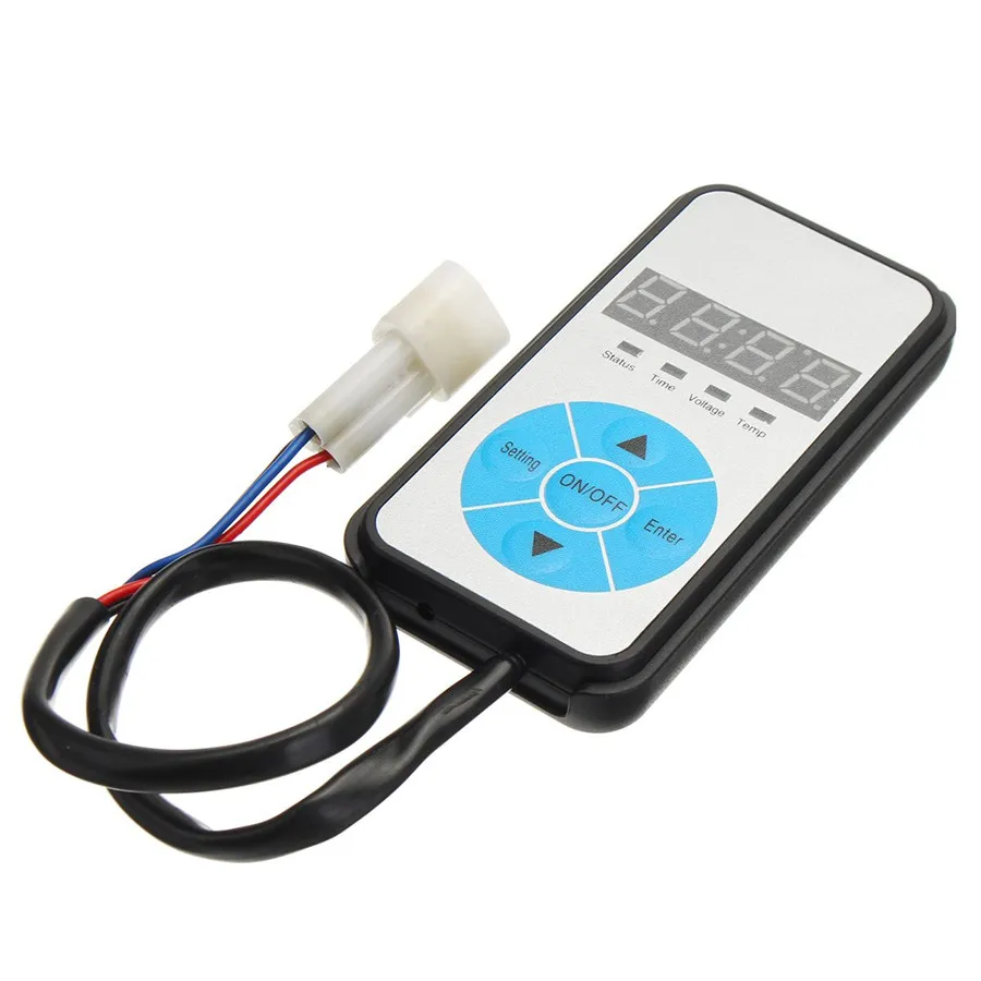 Digital Monitor Switch 12/24V 5KW Parking Heater Controller For Car Track Air Diesel Heater