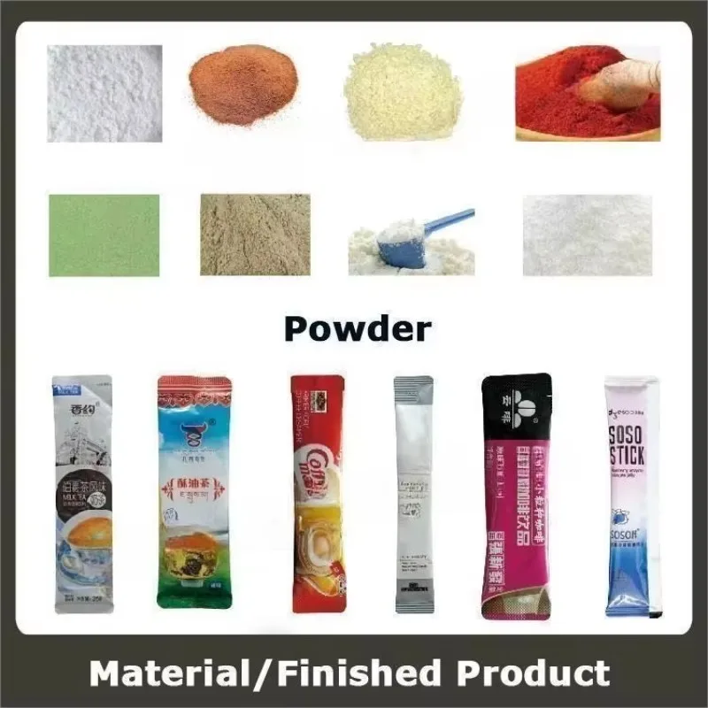 Fully Automatic Auger Filling Sesame Lotus Root Tapioca Powder Maize Flour 3Kg 5Kg 10Kg Powder Packaging Machine