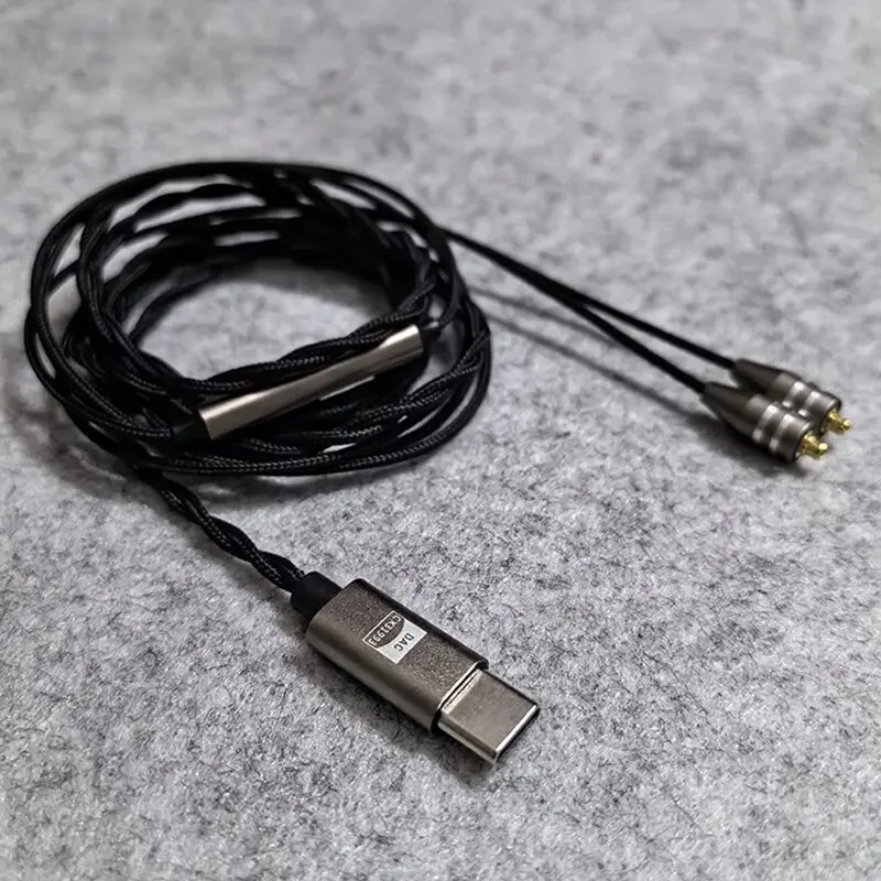 Typec Headphones Upgrade Cable With MIC 31993 Dac Decoder Ear Put MMCX Pin For Diy Enthusiasts Hifi AEOLIAN YE05 YE01 YE635