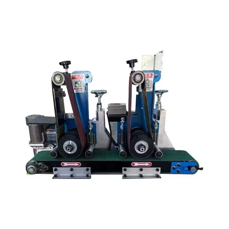 Deburring machine stainless steel wire drawing]] Abrasive belt small desktop grinding y