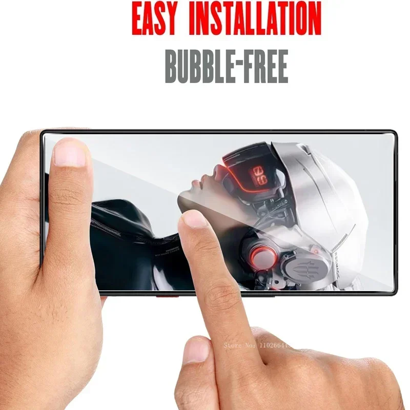 2Pcs All Transparent Tempered Glass for ZTE Nubia Red Magic 9 8 8S 7 7S 6 6S Pro 6R 5G 5S 3 Mars Screen Protector - view 4
