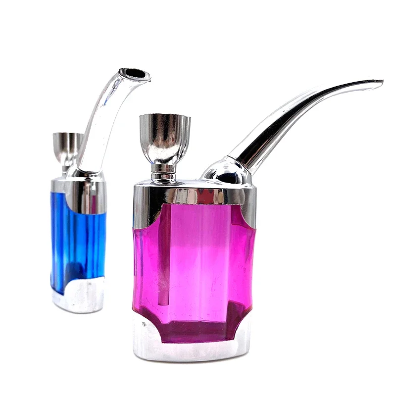 Portable Hookah Water Filter Dual-Purpose Cigarette Tobacco Acrylic Water Smoking Pipe