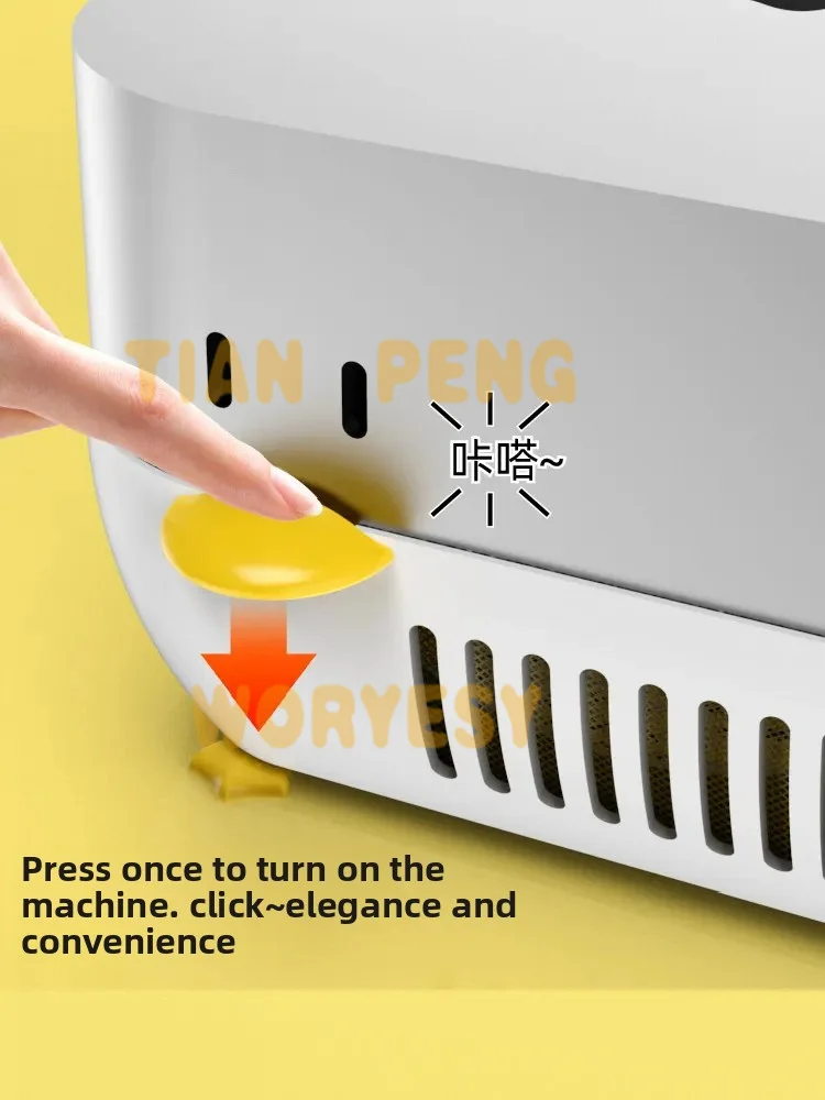 WYORESY premium cute duck shaped stand for Mac mini M4/M4 Pro adopts fine injection molding craft for desktop decoration