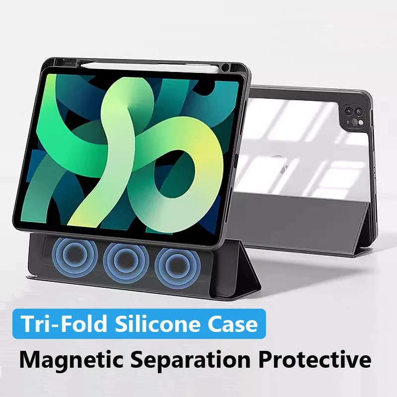 

For IPad Air 5 Air 4 10.9 10th Gen 2022 Mini 6 2021 Pro 11 2020 2018 Air 3 2 1 10.2 9th 8th 7 9.7 6th 5th Magnetic Case