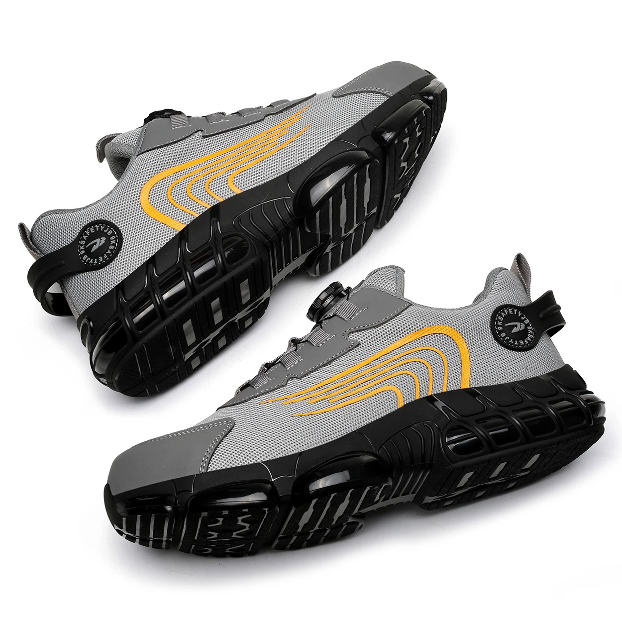 أحذية أمان رجالية، أحذية عمل مضادة للسحق ومضادة للثقب، أحذية رياضية خفيفة الوزن واقية للعمل للرجال، أحذية مريحة قابلة للتنفس