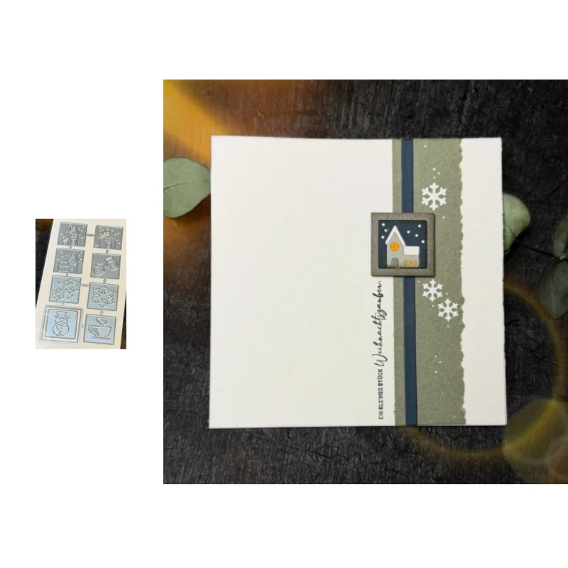 Neues Produkt im Vorverkauf: Star Eltern-Kind-Stanzformen und Stempel für DIY-Scrapbook-Album-Dekoration und geprägte Papierkarten