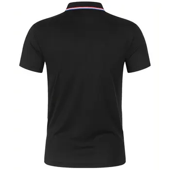 2025 Hot Sale Men's Summer Casual Breathable Comfortable Polo Shirt Men's Solid Color High Quality Short Sleeve T-Shirt 2 2025 Hot Sale Men's Summer Casual Breathable Comfortable Polo Shirt Men's Solid Color High Quality Short Sleeve T-Shirt 2