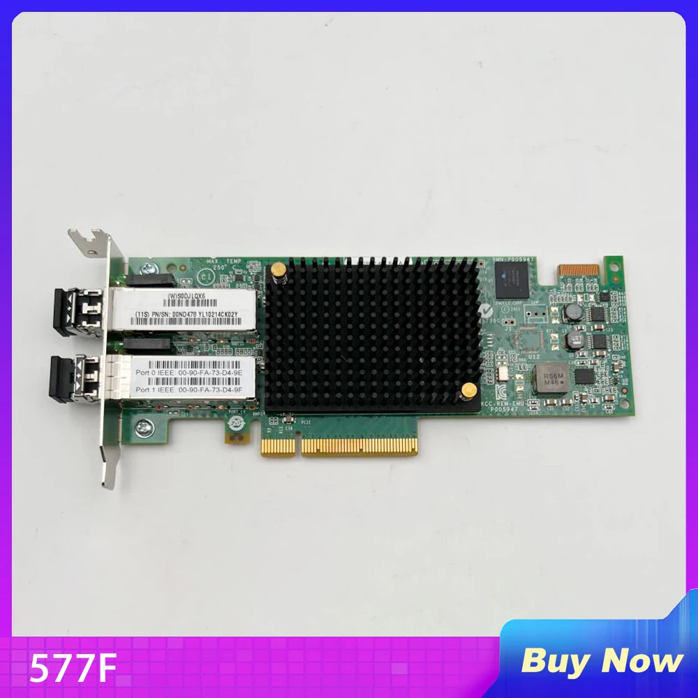 

For IBM 577F 00ND478 dual-port 16G fiber HBA EN0A 00E3495 00E3496