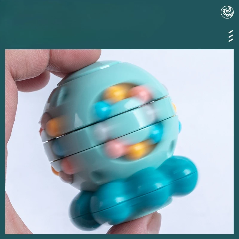 문어 감압 장난감 마법 콩 마법 큐브 폭발 어린이 장난감 3D 루빅스 큐브 도매 교육용