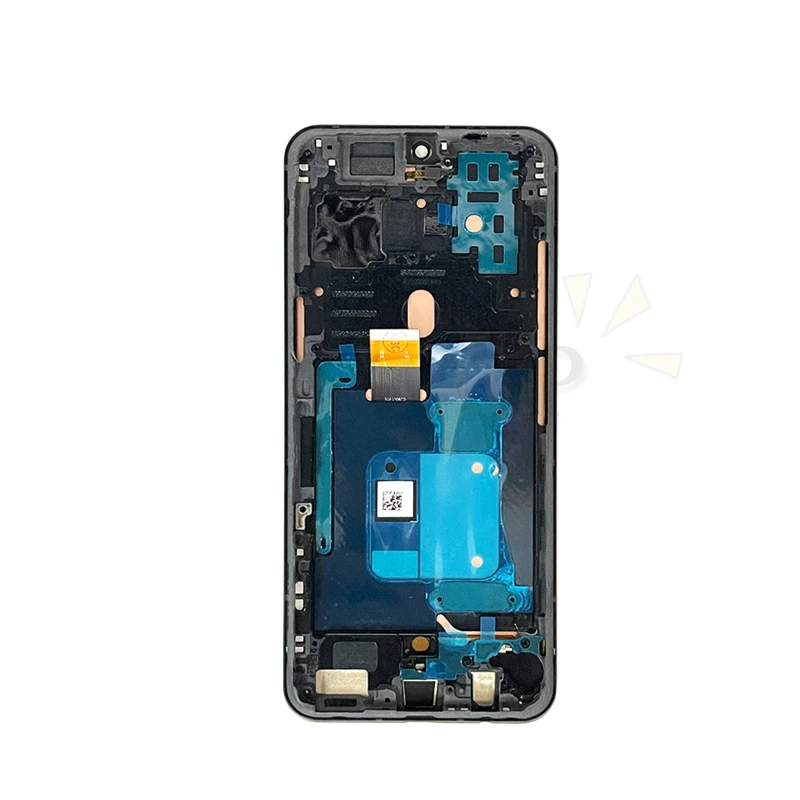 For LG V60 LCD Display Touch Screen Digitizer Assembly For LG V60 ThinQ 5G LM-V600 LCD Display With Frame Replacement Parts 6.8\