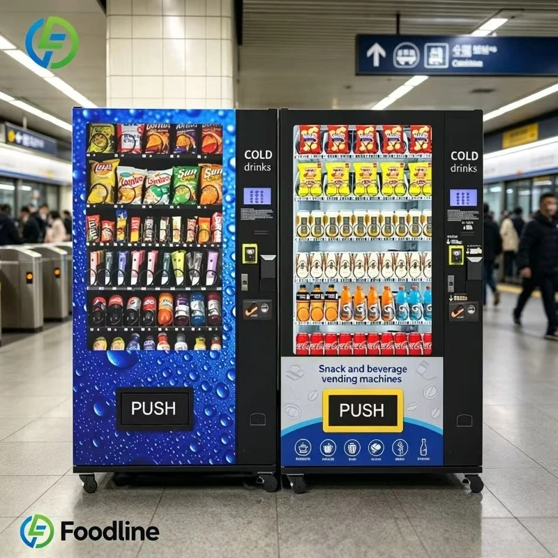FL Customized Beverage Vending Machine Medium Size Snack & Drink Vending Machine