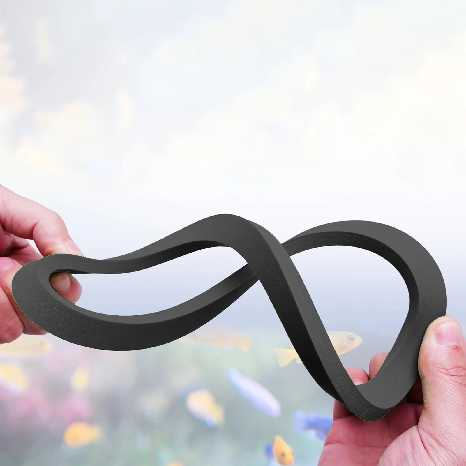 Fish Tank Grass Blocking Rings Set, Fish Tank Floating Plant Rings, Aquarium Floating Plant Trough, for Fish Tank Accessoies