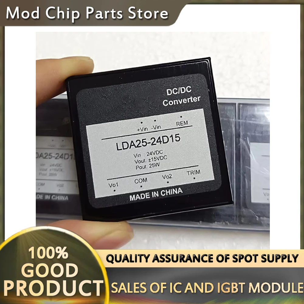 

LDA25-24D5 LDA25-24D15 LDA25-24S5 LDA25-48D5 LDA25-48S12 NEW MODULE