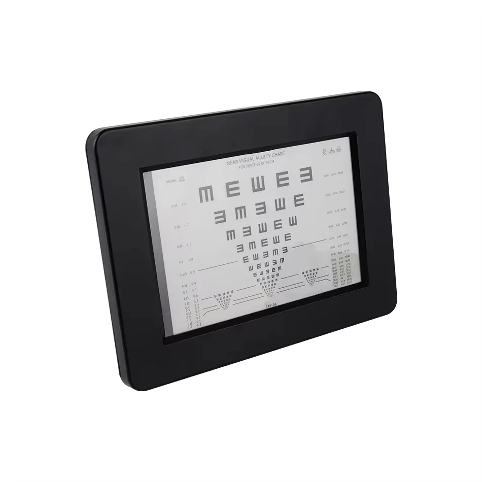Optometry LED Near Vision Charts AC/DC 30cm Distance Tester NV110 Flip Stand E AC/DC