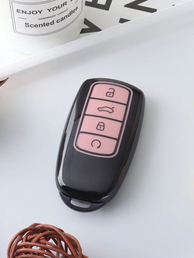 Weiche TPU Autoschlüssel-Schutzhülle für Chery Jaecoo J7 J8 7 PHEV 2025 Omoda 5 C5 Premium Tiggo 8 7 Pro Max Zubehör – Detail 1