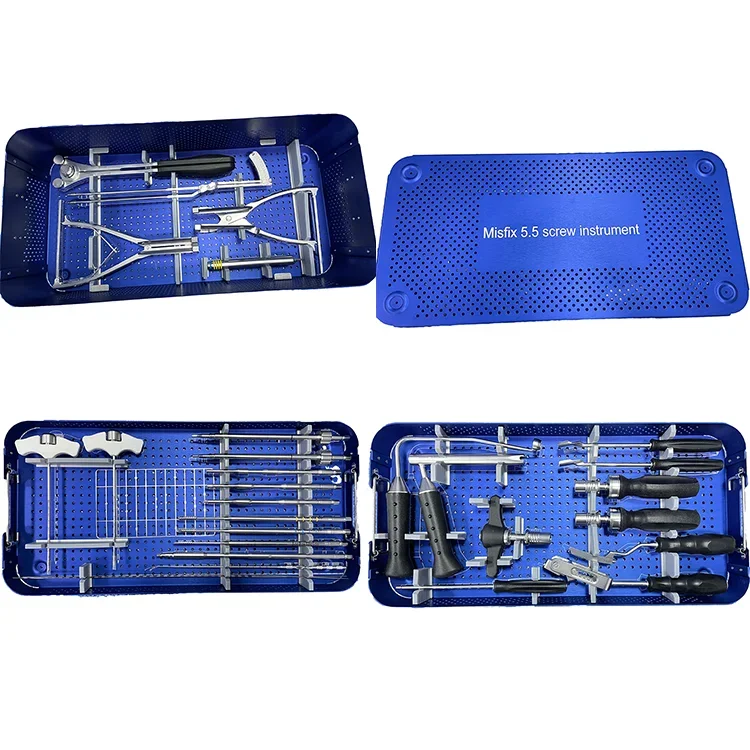 Orthopedic Spinal MIS Surgery Instruments Minimally Invasive Percutaneous Pedicle Screws MISFIX 5.5MM Instrument Set