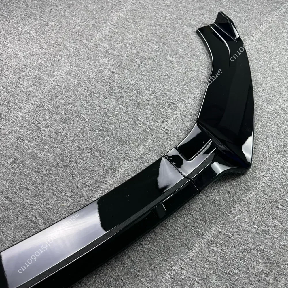 3pcs Front Bumper Lip Lower Splitter for Hyundai Kona MK2 N N-Line 2021 2022 2023 Gloss Black Spoiler Body Kit Tuning Mods