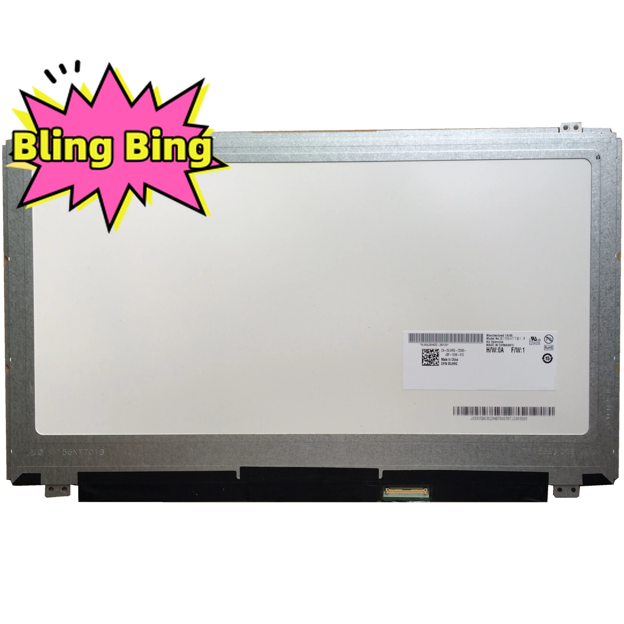 

B156XTT01.3 fit B156XTT01.1 15.6inch 40pins 1366 x768 Digitizer LED TOUCH SCREEN Display With Free Shipping Laptop