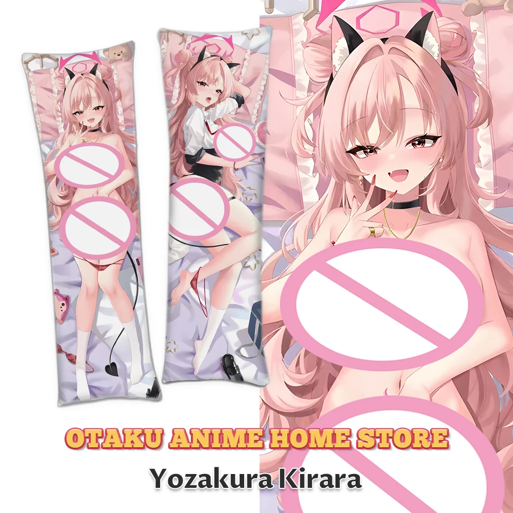 Game Blue Archive Yozakura Kirara Fullbody Pillowcase Dakimakura Bedding Decor Pillow Cover Anime Yozakura Kirara Cushion Covers