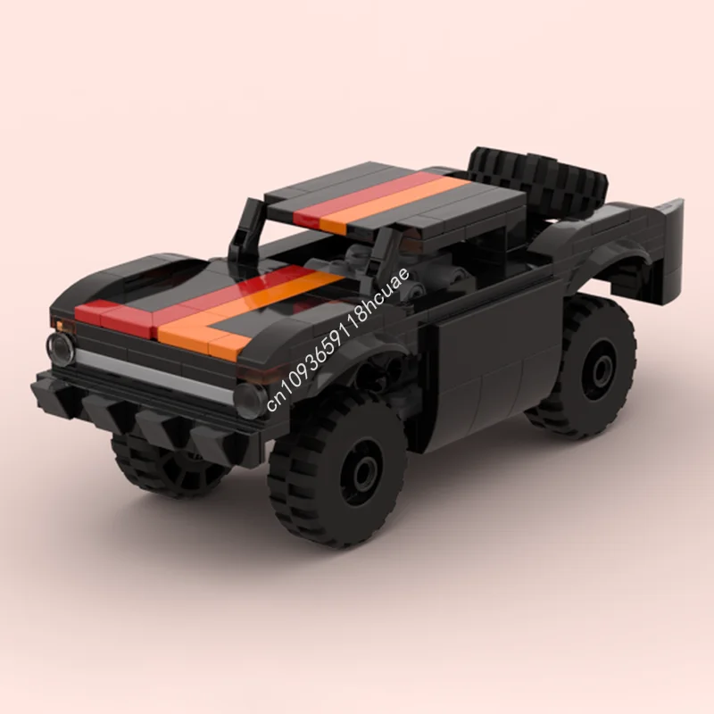 

198pcs MOC City Champions Forded Trophy Truck Model Building Blocks Architecture DIY Christmas Gift Creative Toys Idea Education